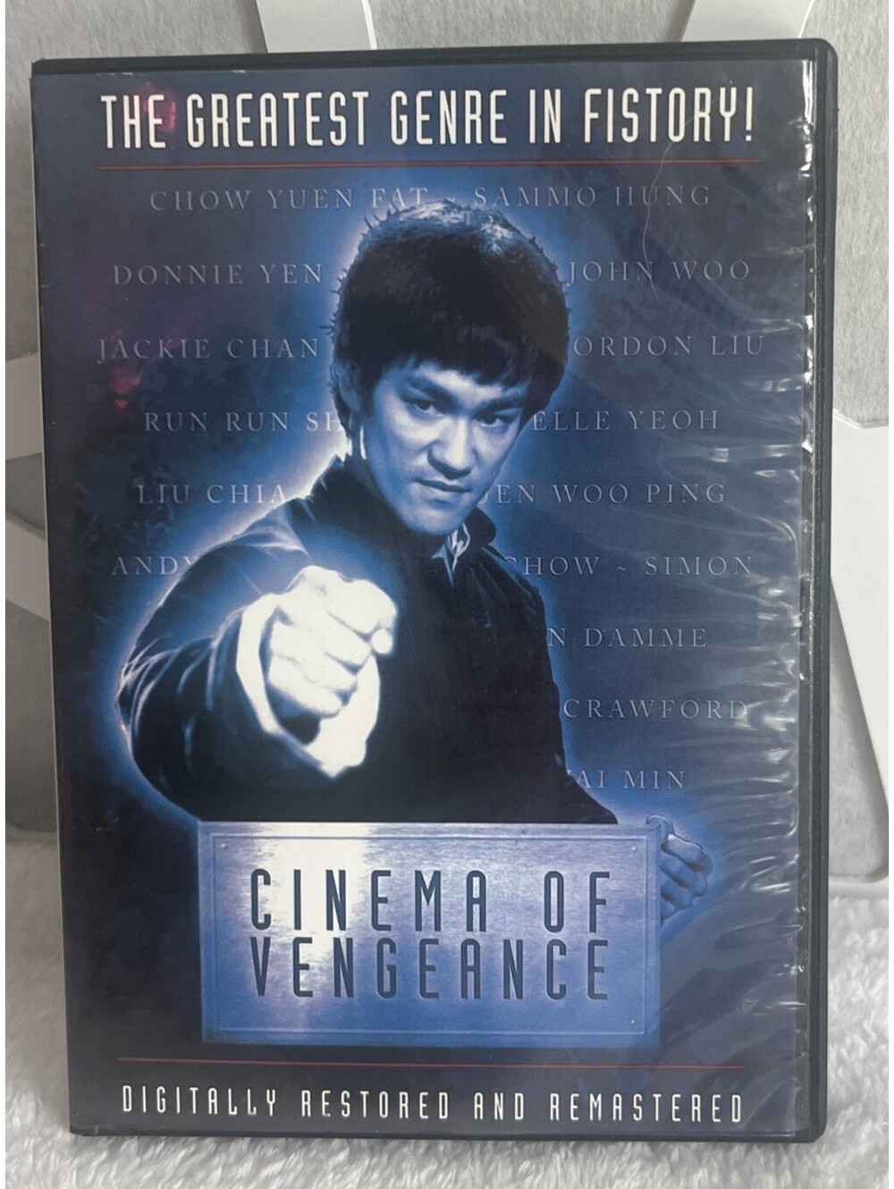 OUT OF PRINT Cinema of Vengeance 1994 Bruce Lee Jackie Chan DVD Region 1